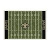 NEW ORLEANS SAINTS 6X8 HOMEFIELD RUG by MILLIKEN