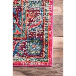 Corbett Vintage Boho Multi 5 ft. x 8 ft. Area Rug by nuLOOM 19 Corbett Vintage Boho Multi 5 ft. x 8 ft. Area Rug by nuLOOM -nuLOOM Sales Store multi nuloom area rugs kkcb11a 53077 66 1000