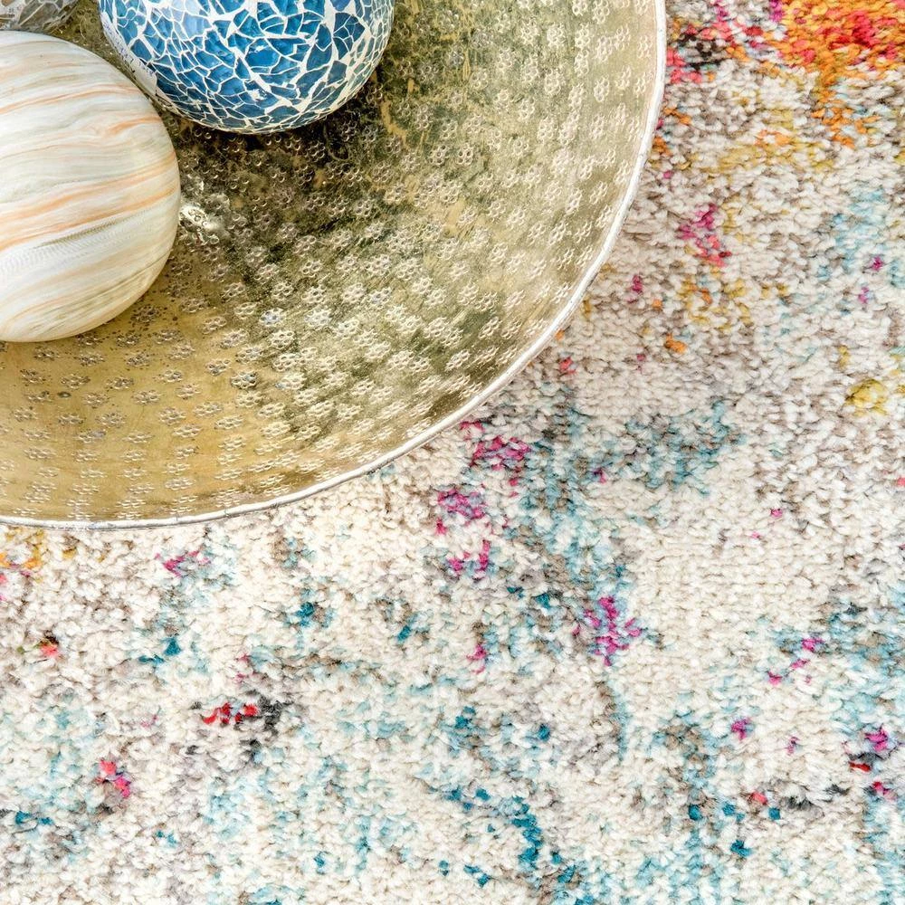 Cezanne Modern Multi 9 ft. x 12 ft. Area Rug by nuLOOM 3 Cezanne Modern Multi 9 ft. x 12 ft. Area Rug by nuLOOM - Image 3