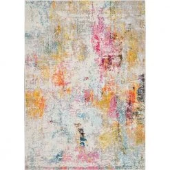 Cezanne Modern Multi 9 ft. x 12 ft. Area Rug by nuLOOM