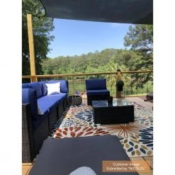 Irina Modern Bohemian Floret Multi 8 ft. x 10 ft. Indoor/Outdoor Area Rug by nuLOOM 19 Irina Modern Bohemian Floret Multi 8 ft. x 10 ft. Indoor/Outdoor Area Rug by nuLOOM -nuLOOM Sales Store multi nuloom outdoor rugs mlcl03a 8010 31 1000