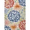 Irina Modern Bohemian Floret Multi 8 ft. x 10 ft. Indoor/Outdoor Area Rug by nuLOOM