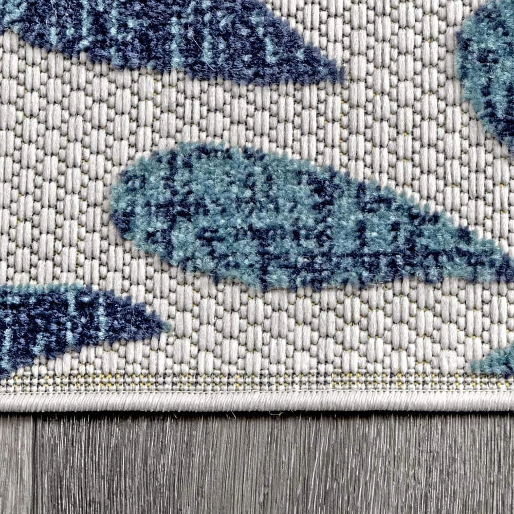 Irina Modern Bohemian Floret Multi 8 ft. x 10 ft. Indoor/Outdoor Area Rug by nuLOOM 6 Irina Modern Bohemian Floret Multi 8 ft. x 10 ft. Indoor/Outdoor Area Rug by nuLOOM - Image 6