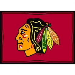Chicago Blackhawks 6 ft. by 8 ft. Spriit Area Rug by MILLIKEN