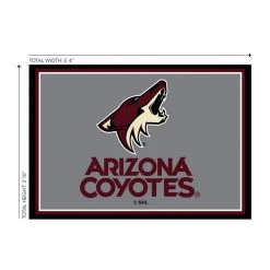 Arizona Coyotoes 6 ft. by 8 ft. Spriit Area Rug by MILLIKEN