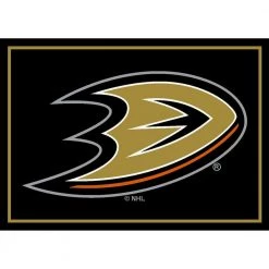 Anaheim Ducks 6 ft. by 8 ft. Spriit Area Rug by MILLIKEN