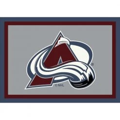 Colorado Avalanche 6 ft. by 8 ft. Spriit Area Rug by MILLIKEN