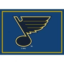 St. Louis Blues 6 ft. by 8 ft. Spriit Area Rug by MILLIKEN