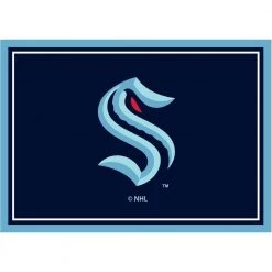 Seattle Kraken 6 ft. by 8 ft. Spriit Area Rug by MILLIKEN