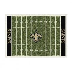 nuLOOM Sales Store 39 New Orleans Saints 4 ft. by 6 ft. Homefield Area Rug by MILLIKEN
