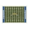 Los Angeles Chargers 4 ft. by 6 ft. Homefield Area Rug by MILLIKEN