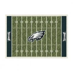 nuLOOM Sales Store 31 Philadelphia Eagles 4 ft. by 6 ft. Homefield Area Rug by MILLIKEN