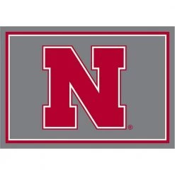 University of Nebraska 4 ft. by 6 ft. Spirit Area Rug by MILLIKEN