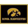 University of Iowa 4 ft. by 6 ft. Spirit Area Rug by MILLIKEN
