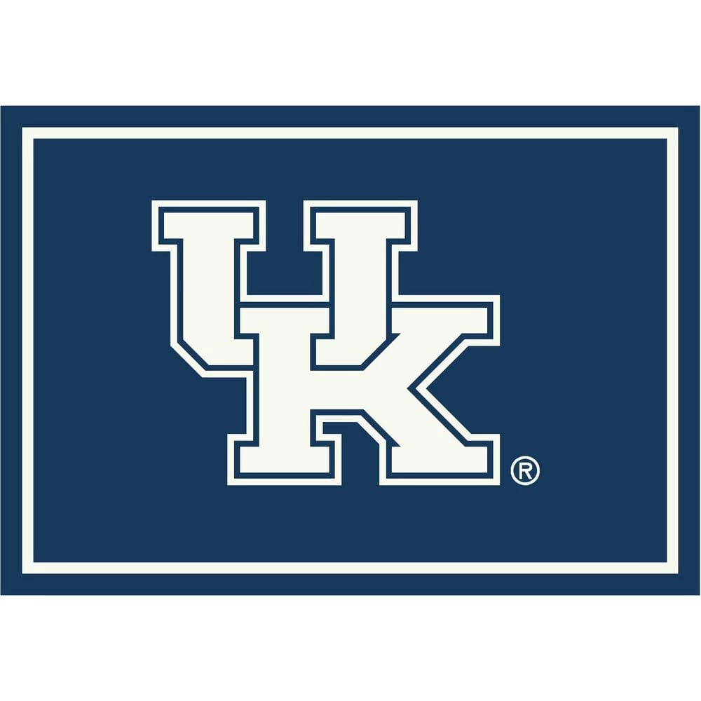 University of Kentucky 4 ft. by 6 ft. Spirit Area Rug by MILLIKEN 1 University of Kentucky 4 ft. by 6 ft. Spirit Area Rug by MILLIKEN
