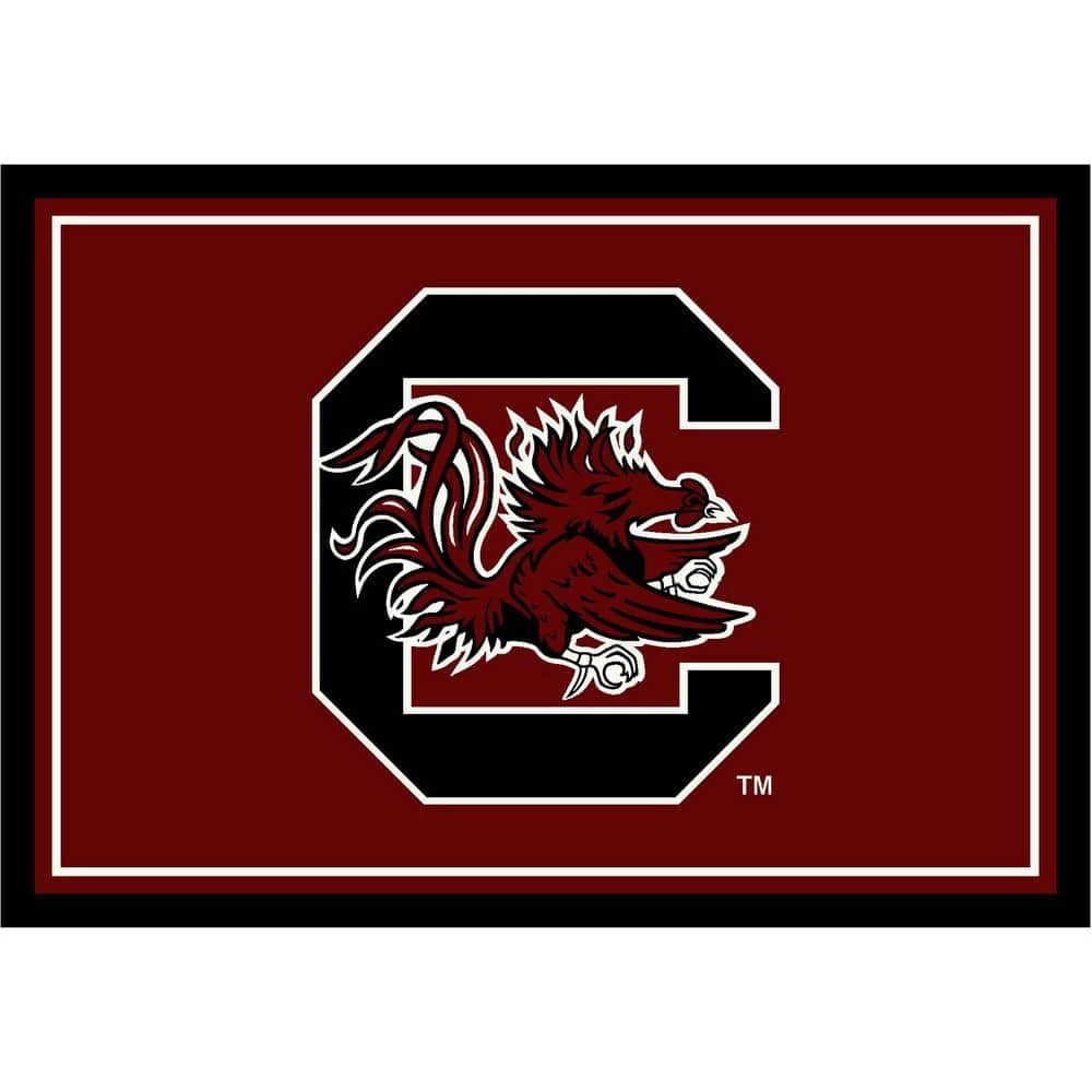 University of South Carolina 4 ft. by 6 ft. Spirit Area Rug by MILLIKEN 1 University of South Carolina 4 ft. by 6 ft. Spirit Area Rug by MILLIKEN