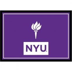 New York University 4 ft. by 6 ft. Spirit Area Rug by MILLIKEN