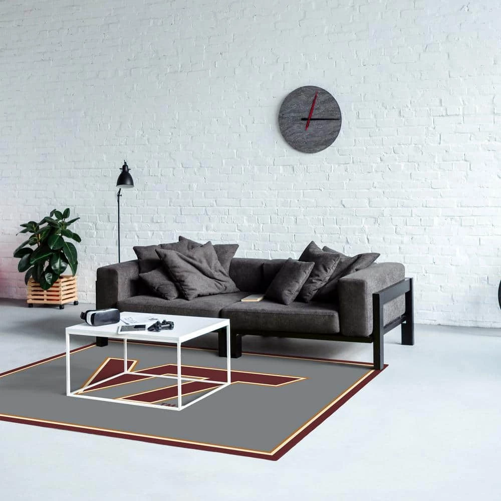 Virginia Tech 4 ft. by 6 ft. Spirit Area Rug by MILLIKEN 2 Virginia Tech 4 ft. by 6 ft. Spirit Area Rug by MILLIKEN - Image 2