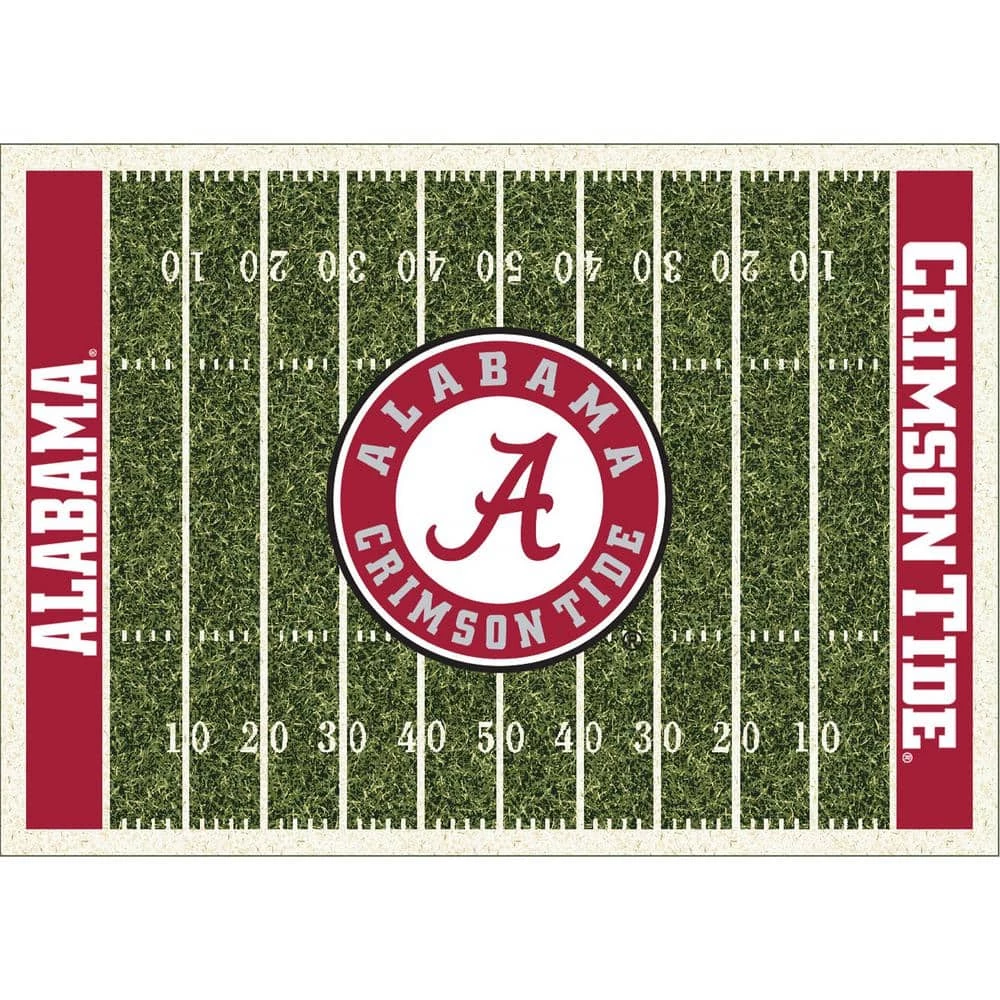 Alabama 4 ft. by 6 ft. Homefield Area Rug by MILLIKEN 1 Alabama 4 ft. by 6 ft. Homefield Area Rug by MILLIKEN