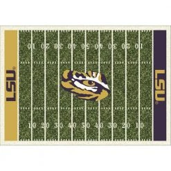 LSU 4 ft. by 6 ft. Homefield Area Rug by MILLIKEN