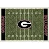 University of Georgia 4 ft. by 6 ft. Homefield Area Rug by MILLIKEN