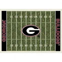 University of Georgia 4 ft. by 6 ft. Homefield Area Rug by MILLIKEN