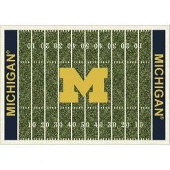 University of Michigan 4 ft. by 6 ft. Homefield Area Rug by MILLIKEN