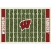 University of Wisconsin 4 ft. by 6 ft. Homefield Area Rug by MILLIKEN