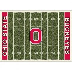 Ohio State University 4 ft. by 6 ft. Homefield Area Rug by MILLIKEN
