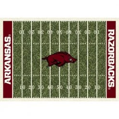 University of Arkansas 4 ft. by 6 ft. Homefield Area Rug by MILLIKEN