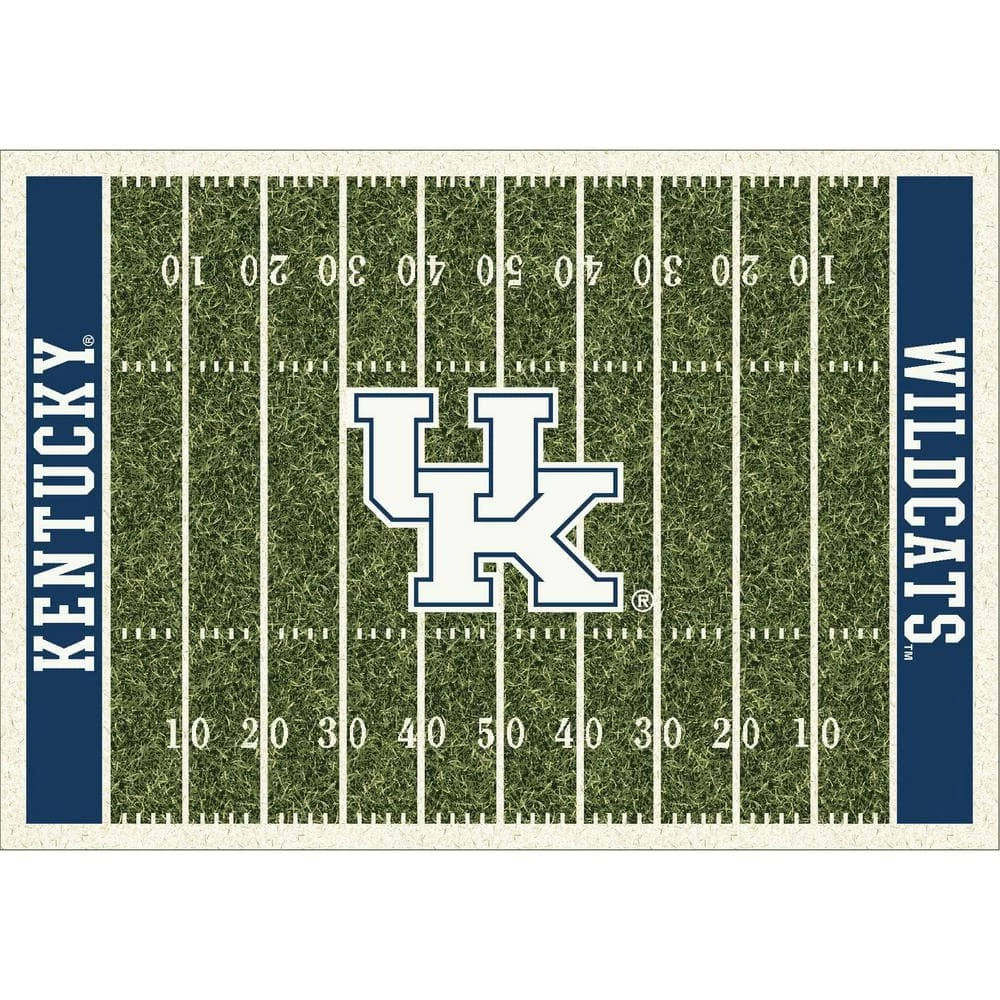 University of Kentucky 4 ft. by 6 ft. Homefield Area Rug by MILLIKEN 1 University of Kentucky 4 ft. by 6 ft. Homefield Area Rug by MILLIKEN