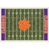 Clemson 4 ft. by 6 ft. Homefield Area Rug by MILLIKEN