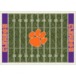 Clemson 4 ft. by 6 ft. Homefield Area Rug by MILLIKEN