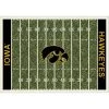 University Of Iowa 6 ft. x 8 ft. Homefield Area Rug by MILLIKEN