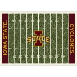 Iowa State University 6 ft. x 8 ft. Homefield Area Rug by MILLIKEN