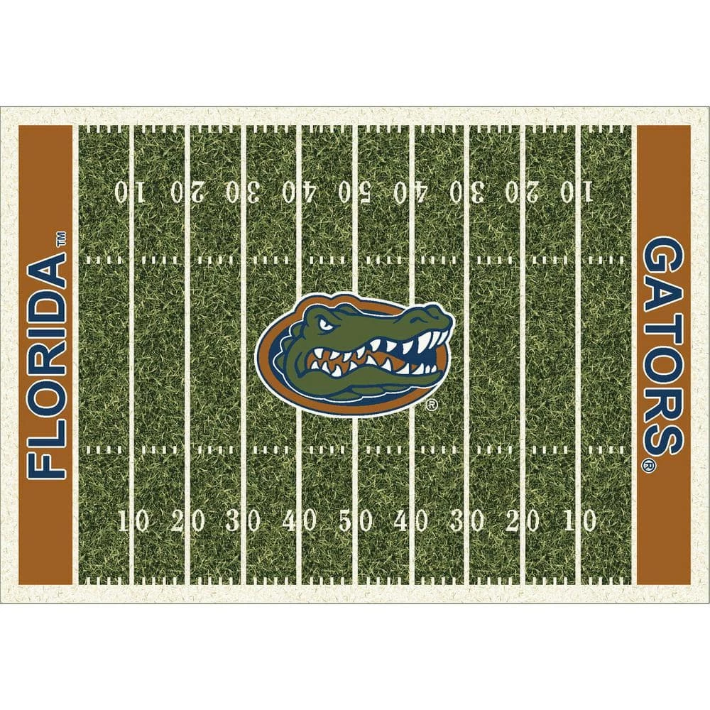 University Of Florida 6 ft. x 8 ft. Homefield Area Rug by MILLIKEN 1 University Of Florida 6 ft. x 8 ft. Homefield Area Rug by MILLIKEN