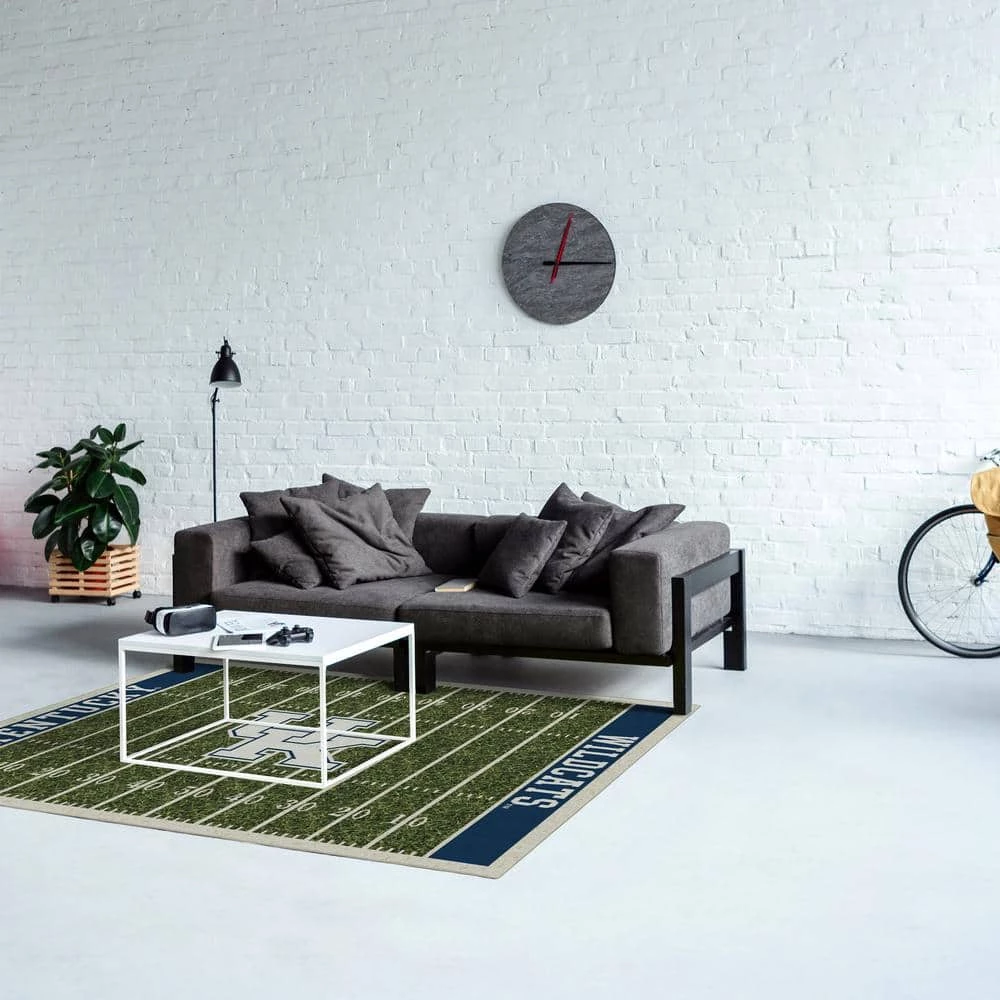 University Of Kentucky 6 ft. x 8 ft. Homefield Area Rug by MILLIKEN 2 University Of Kentucky 6 ft. x 8 ft. Homefield Area Rug by MILLIKEN - Image 2
