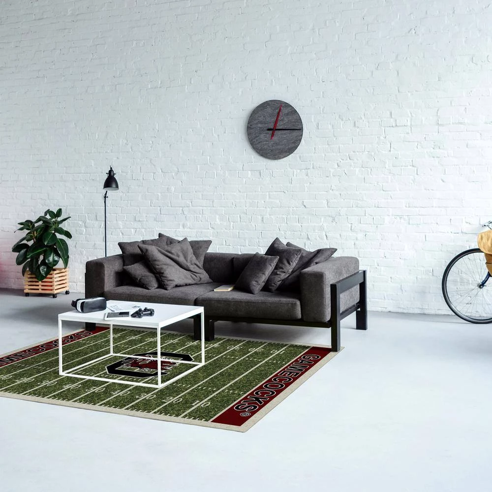 University Of South Carolina 6 ft. x 8 ft. Homefield Area Rug by MILLIKEN 2 University Of South Carolina 6 ft. x 8 ft. Homefield Area Rug by MILLIKEN - Image 2