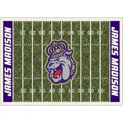 James Madison University 6 ft. x 8 ft. Homefield Area Rug by MILLIKEN