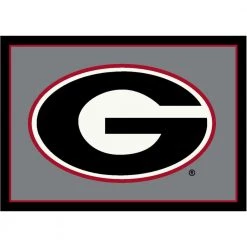 University Of Georgia 6 ft. x 8 ft. Spirit Area Rug by MILLIKEN