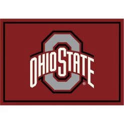 Ohio State 6 ft. x 8 ft. Spirit Area Rug by MILLIKEN