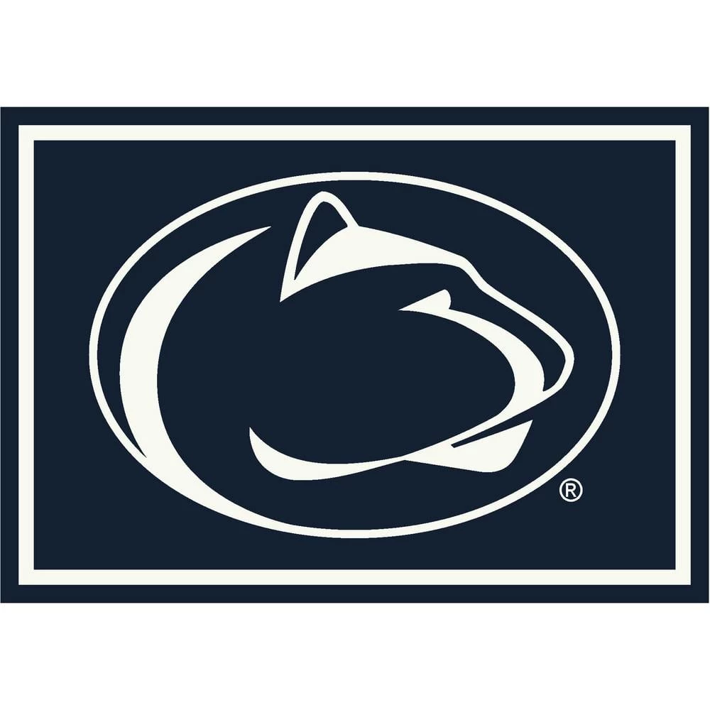 Penn State 6 ft. x 8 ft. Spirit Area Rug by MILLIKEN 1 Penn State 6 ft. x 8 ft. Spirit Area Rug by MILLIKEN