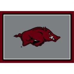 University Of Arkansas 6 ft. x 8 ft. Spirit Area Rug by MILLIKEN