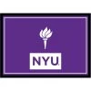 New York University 6 ft. x 8 ft. Spirit Area Rug by MILLIKEN