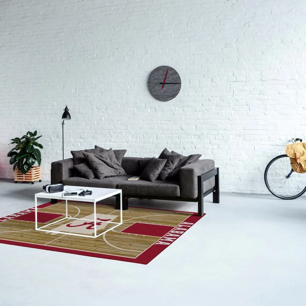 Alabama 4 ft. by 6 ft. Courtside Area Rug by MILLIKEN 2 Alabama 4 ft. by 6 ft. Courtside Area Rug by MILLIKEN - Image 2