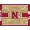 Nebraska 4 ft. by 6 ft. Courtside Area Rug by MILLIKEN