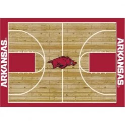 Arkansas 4 ft. by 6 ft. Courtside Area Rug by MILLIKEN