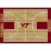 Virginia Tech 4 ft. by 6 ft. Courtside Area Rug by MILLIKEN