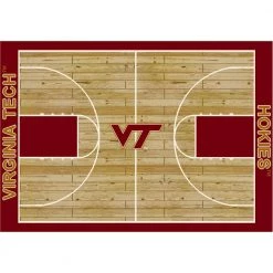 Virginia Tech 4 ft. by 6 ft. Courtside Area Rug by MILLIKEN