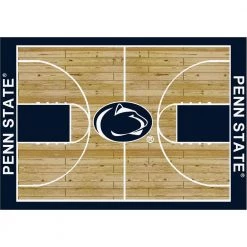 Penn State 6 ft by 8 ft Courtside Area Rug by MILLIKEN